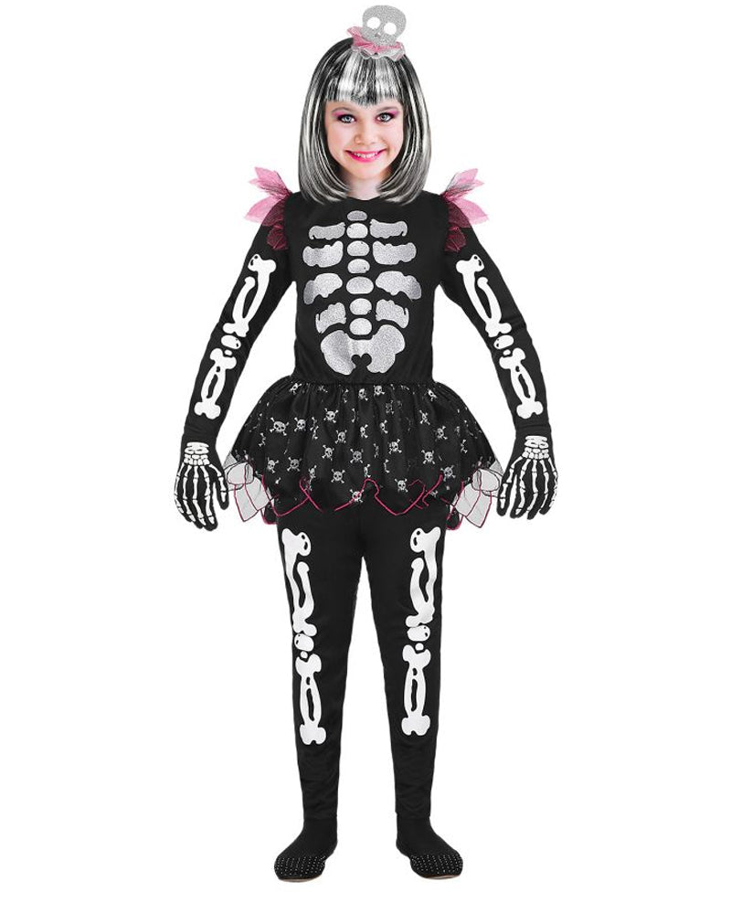 Skeleton Costume 3 Pieces Scheletro