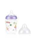 Biberon Nûby en polycarbonate col large 0m+ 270ml - Mauve