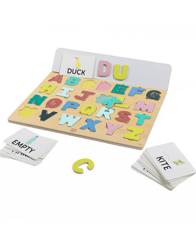 Eurekakids - Alphabet magnétique avec cartes pour apprendre à écrire 3Ans+