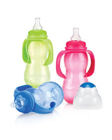 Nûby Anti-Colic Baby Bottle 320ml +0m - Green