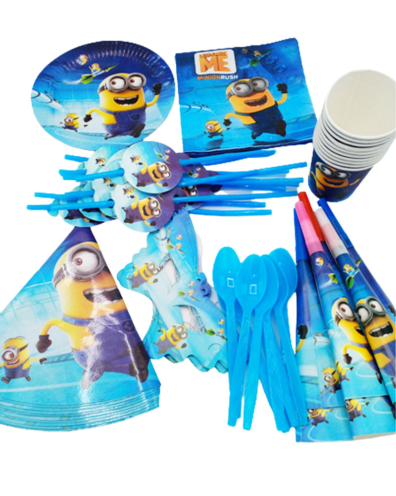 Pack Anniversaire 60 Pièces - Les Minions