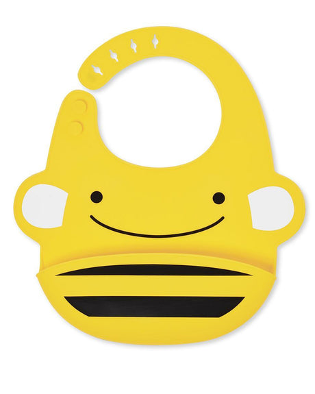 Skip Hop Bavoir Silicone Zoo - Abeille