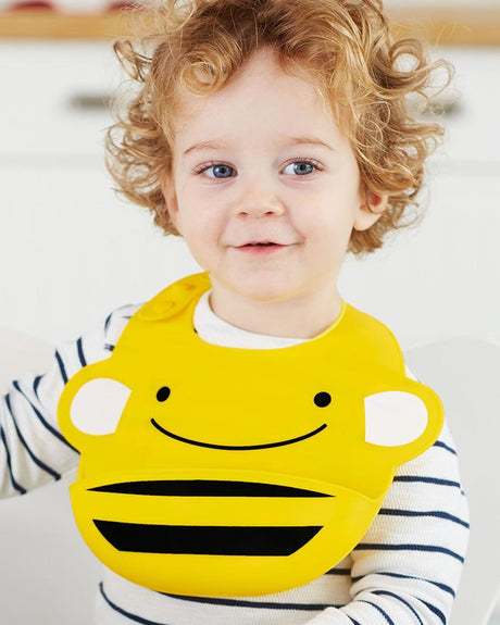 Skip Hop Bavoir Silicone Zoo - Abeille