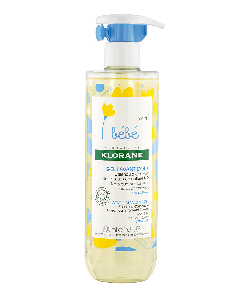 Klorane Bébé Gel lavant doux au Calendula apaisant - 500ml