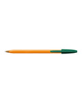 Bolígrafo Bic Naranja - Verde