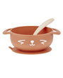 Babymoov Coffret Repas Bol Cuillere TAST'ISY Renard Terracotta