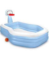 انتكس حمام سباحة عائلي شووتين هوبس 257×188×13 سم