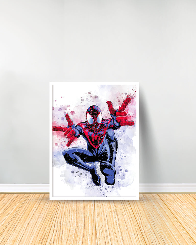 Un Tableau décoratif - Spider Man 1 - Blanc
