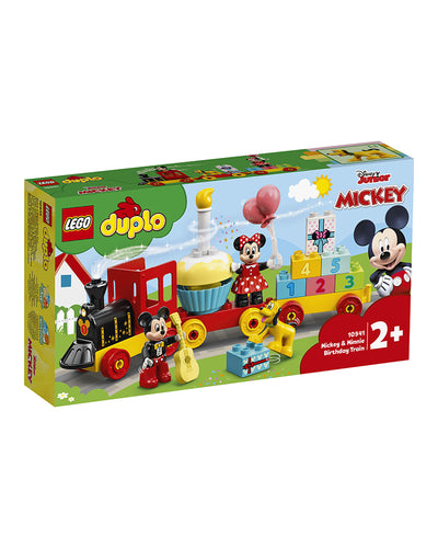 LEGO DUPLO IP MMCH - Le Train d'Anniversaire de Mickey Et Minnie- 22 pièces 2A+