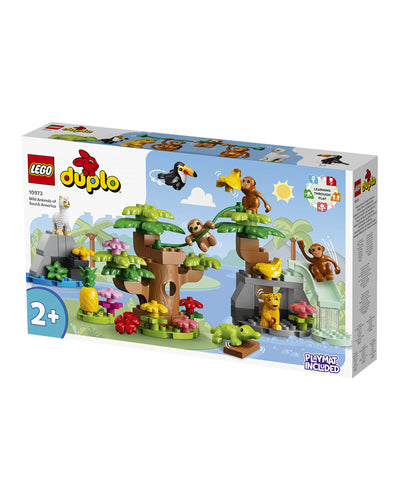 LEGO DUPLO Zoo - Animaux Sauvages d'Amérique Du Sud- 71 pièces 2A+