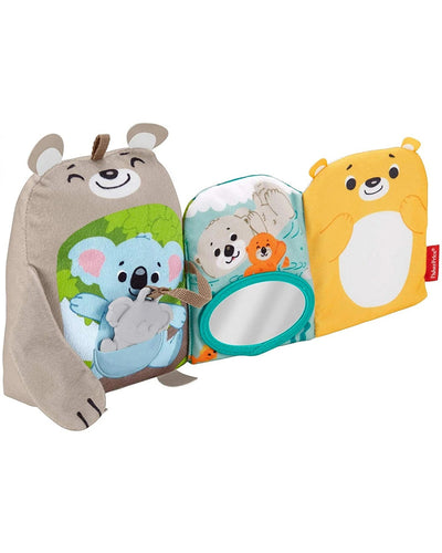 Fisher Price -  Baby Mon Livre Peluche d’Activités- 3M+