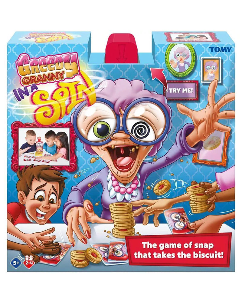 TOMY Games Greedy Granny in a Spin 5A+