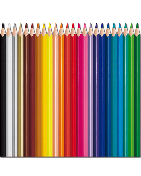 Maped Boîte de 24 Crayons color'peps Strong 18cm