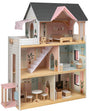 Eurekakids - Maison de poupée pastel en bois 3Ans+