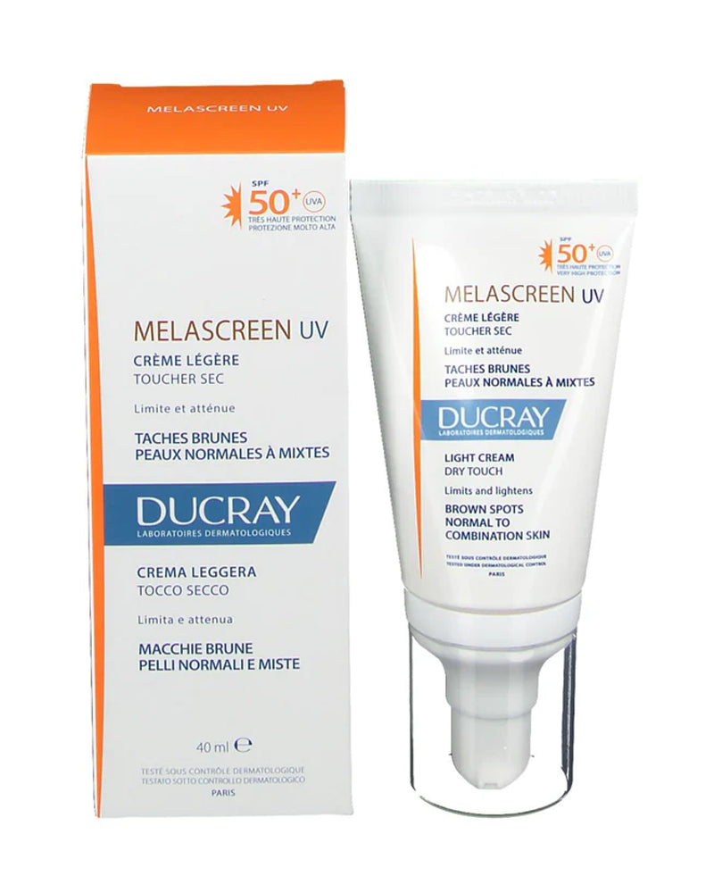 Ducray Melascreen UV Crème légère SPF50+ - Taches brunes