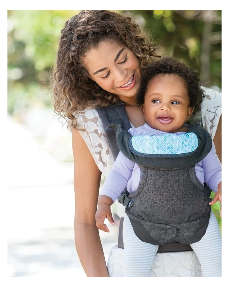Infantino 4-in-1 Ergonomic Flip Baby Carrier Grey Wlidaty
