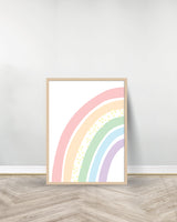 Set of 3 decorative paintings - Rainbow | You Are My Sunshine - Wood