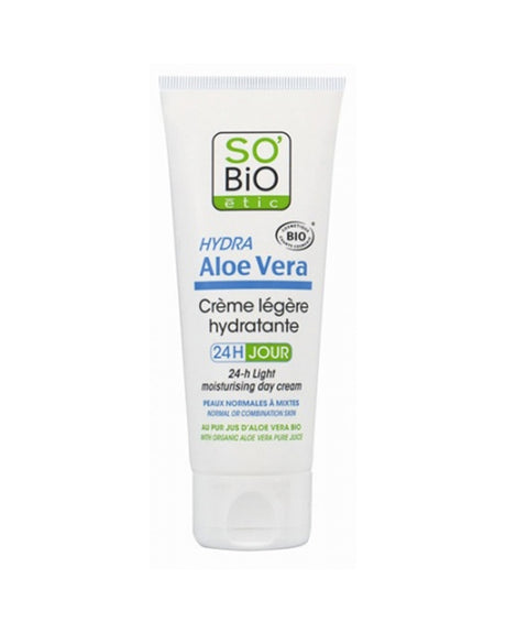 So Bio Crème Hydratante Léger Jour Aloe-vera 50ml