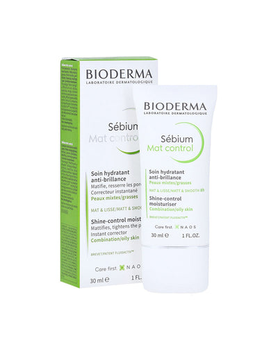 Bioderma Sébium Mat Control Soin Hydratant Anti-Brillance - 30ml