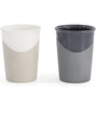 Twistshake Lot de 2 Tasses 170ml 6M+ - Blanc & Noir