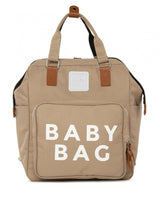 BAGmori Baby Bag Backpack Lunch Bag - Beige