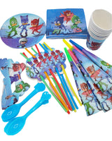 91-Piece Birthday Pack - PJ MASKS