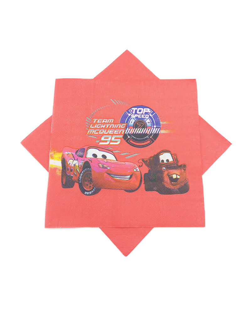 Pack Des Serviettes - Cars