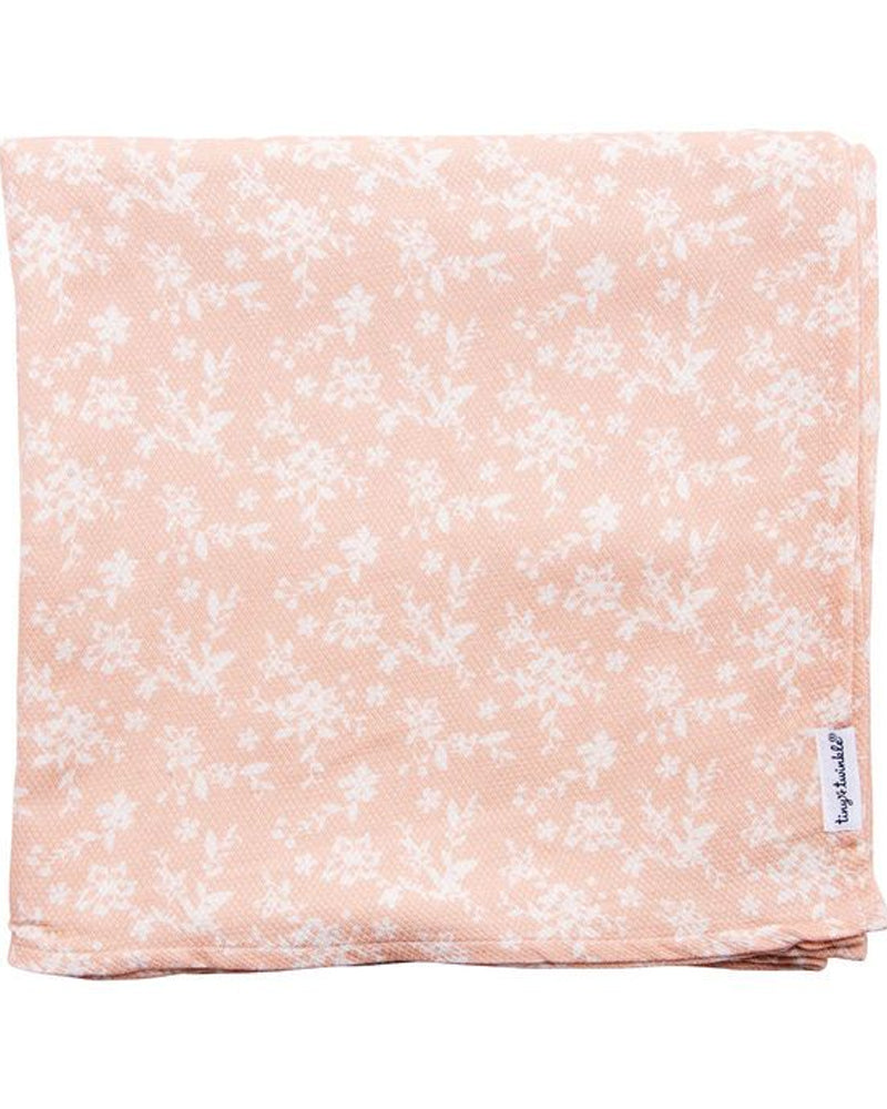 Tiny Twinkle Swaddle Blanket - Small Flower
