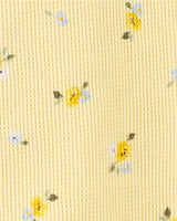 Grenouillère Carter's - Fleurs Jaune