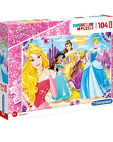 Clementoni Maxi Princess Puzzle 104pcs - 4 years+