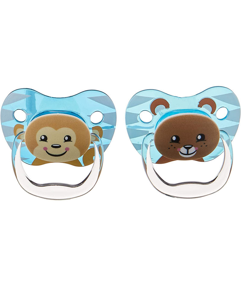 Dr. Brown's Pack de 2 Sucettes Stage2 6-18M - Boy Animal