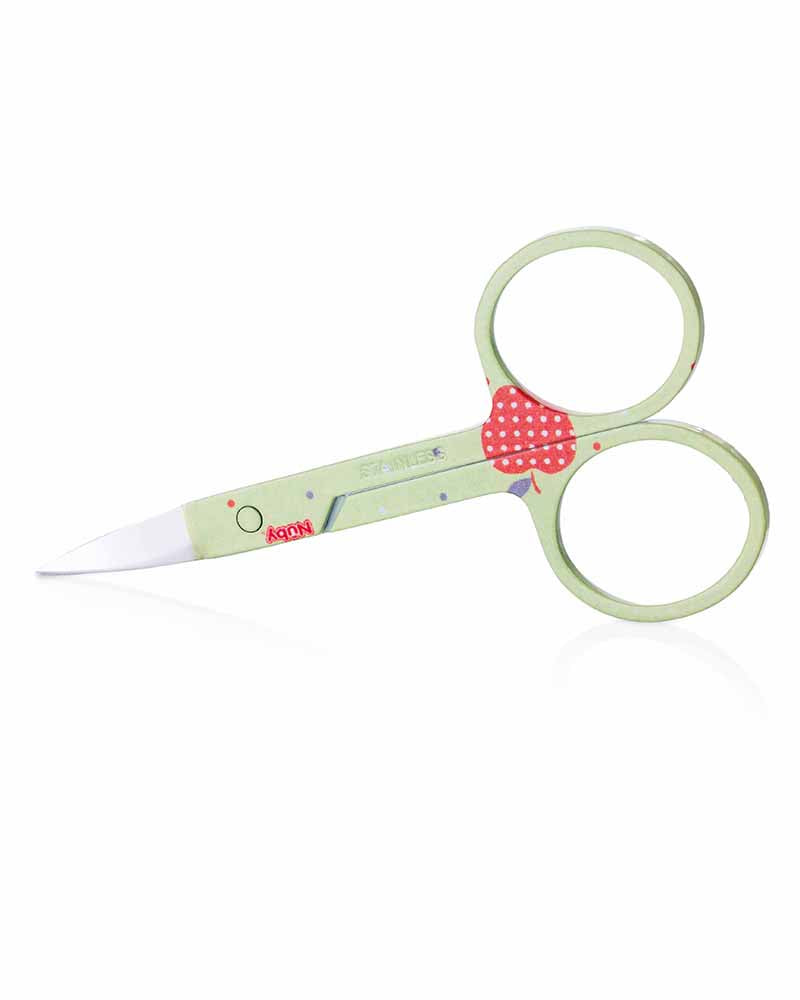 Nûby Manicure Set Short and Curved Blades 0m+ - Green