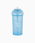 Gourde à Paille Twistshake 360ml - Pearl Bleu