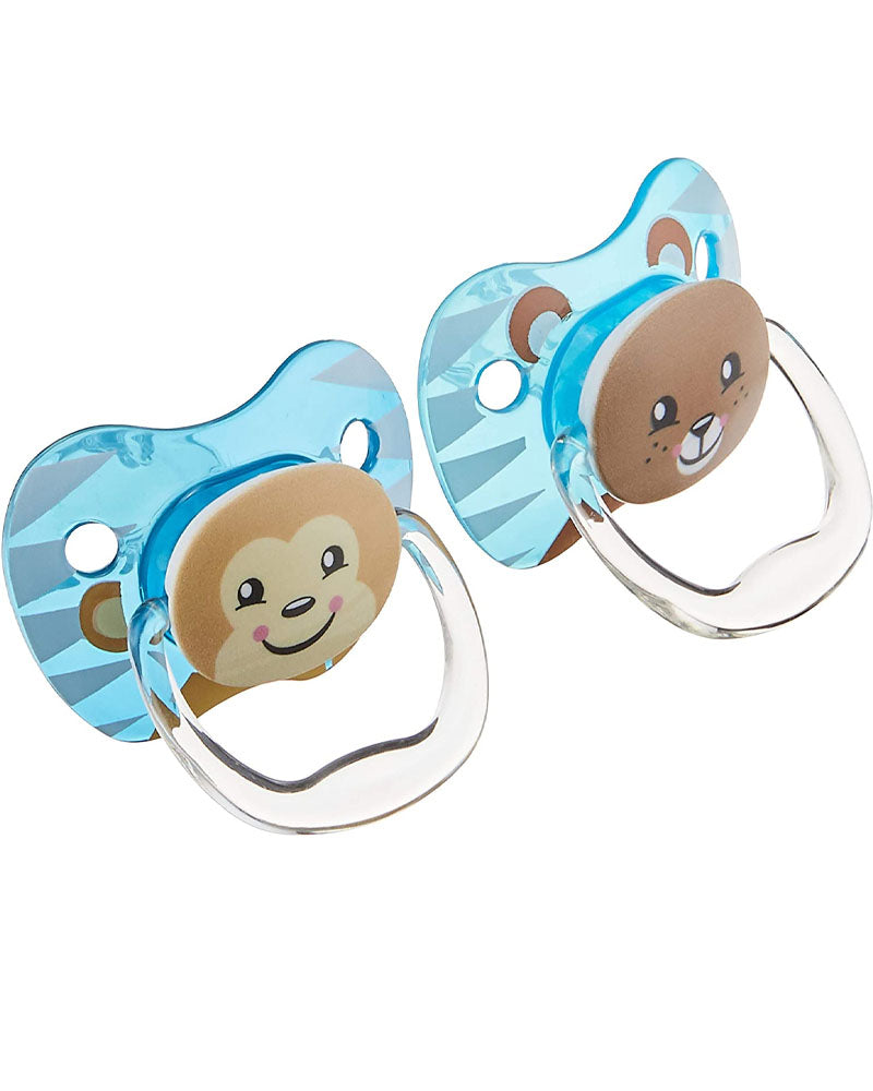 Dr. Brown's Pack de 2 Sucettes Stage2 6-18M - Boy Animal