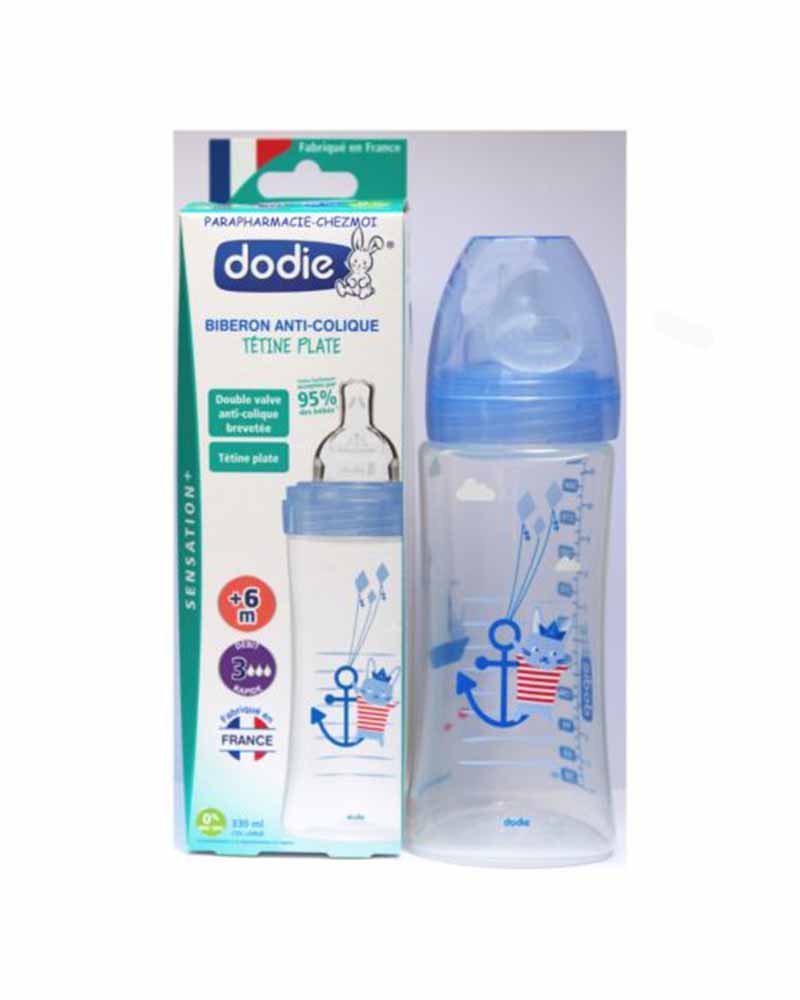 Dodie Anti-Colic Sensation+ Baby Bottle 330ml (+6m) - Sea