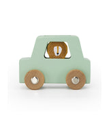 Trixie Set de voitures en bois animaux