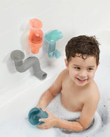Boon TUBES Ensemble de jouets de bain en plastique 3 pièces