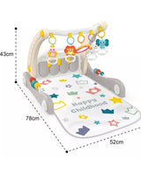 Huanger Playmat with a piano & Walker 2in1 - Beige