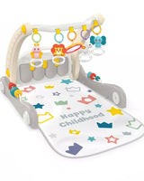 Huanger Playmat with a piano & Walker 2in1 - Beige