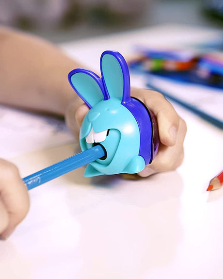 Maped Taille Crayon croc croc Innovation 1 usage - Mauve & Turquoise