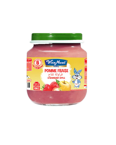 Vitameal Pot Pomme Fraise 130g