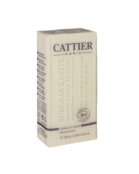 Cattier Savon Doux Végétal Surgras Karité 150g