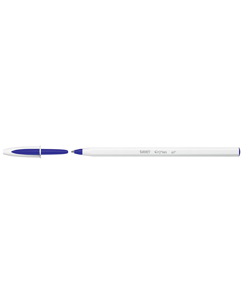 قلم حبر جاف بيك كريستال أب - أزرق