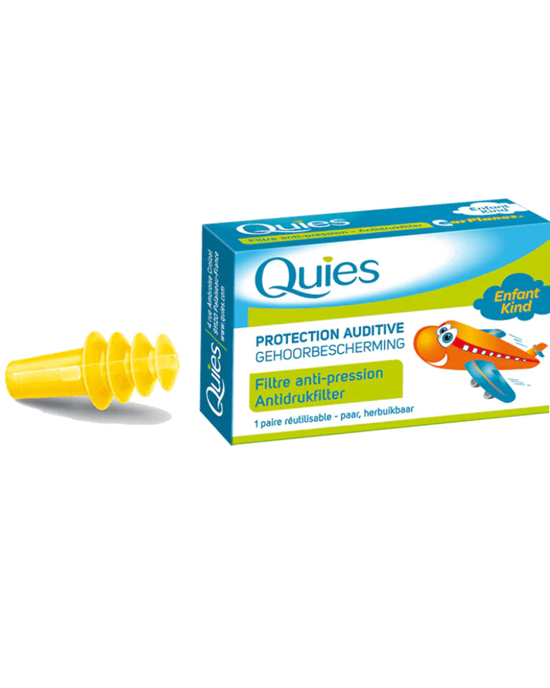 Quies Protection Auditive Enfant Silicone Avion - 1 Paire