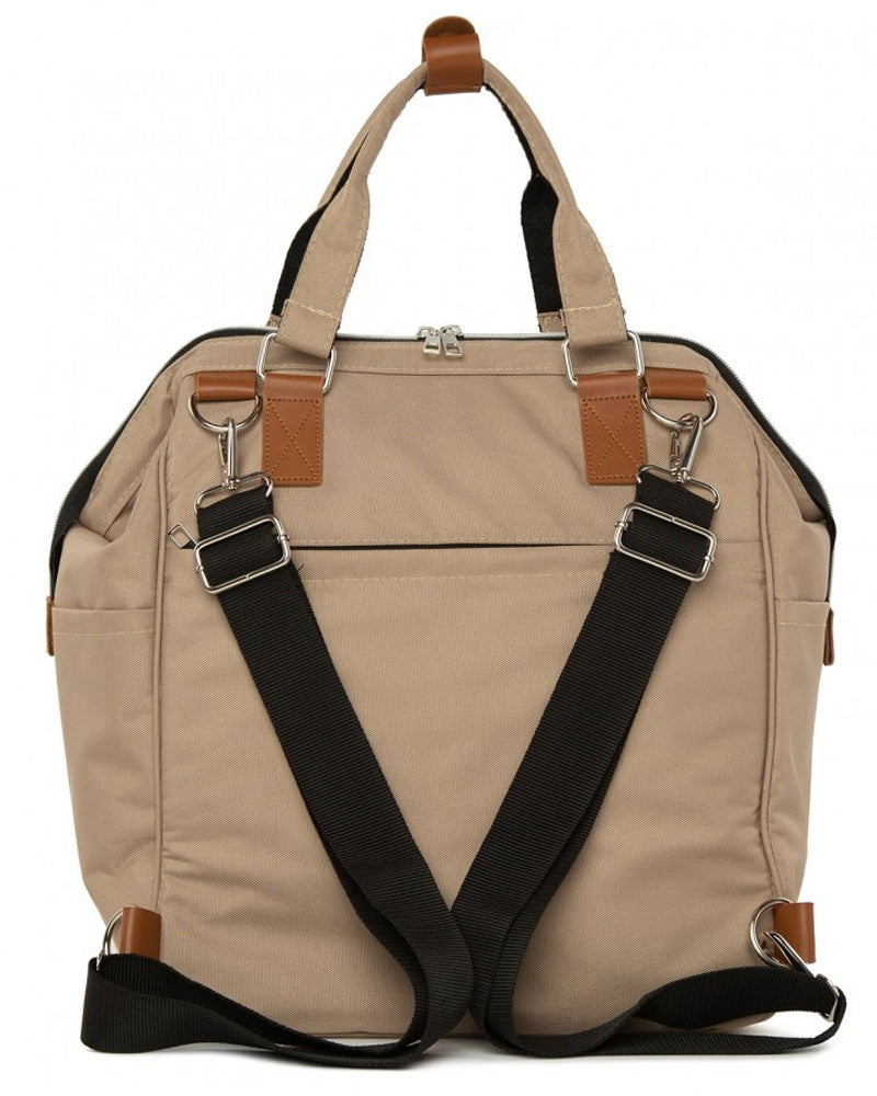 BAGmori Baby Bag Backpack Lunch Bag - Beige