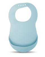 Suavinex Bavoir en silicone - Bleu