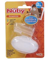 Nûby Gum Massage Brush with Storage Box 3m+