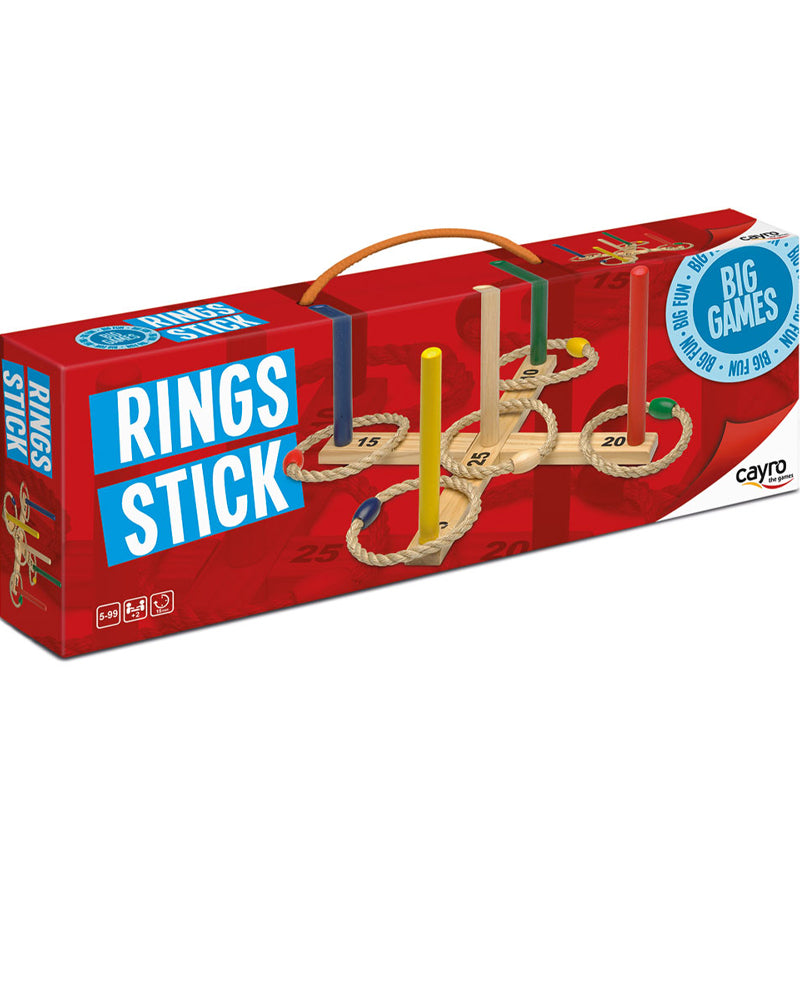 Cayro Rings Stick Jeu d'Adresse en Bois - 5ans+