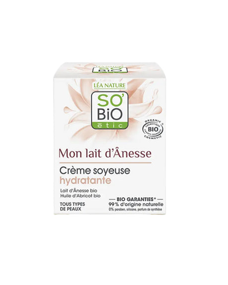 So Bio Lait D'Anesse Crème Soyeuse Hydratante 50ml