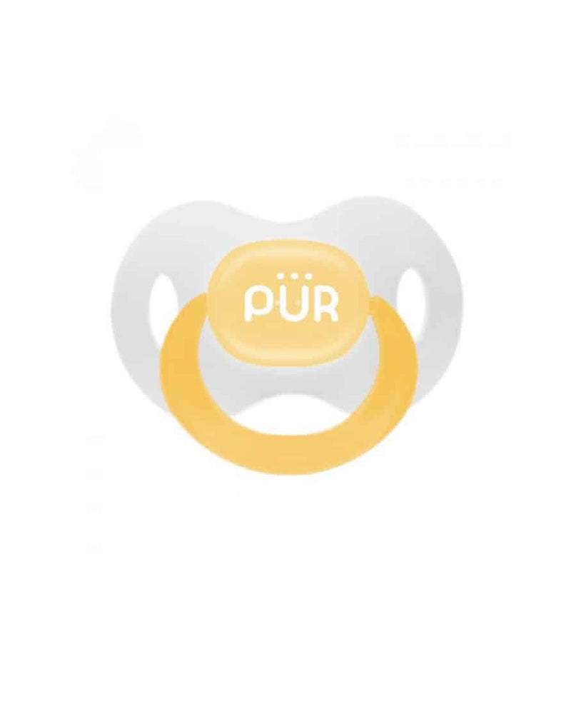 Pür Sucette orthodontique 1er âge 0-3M - Jaune